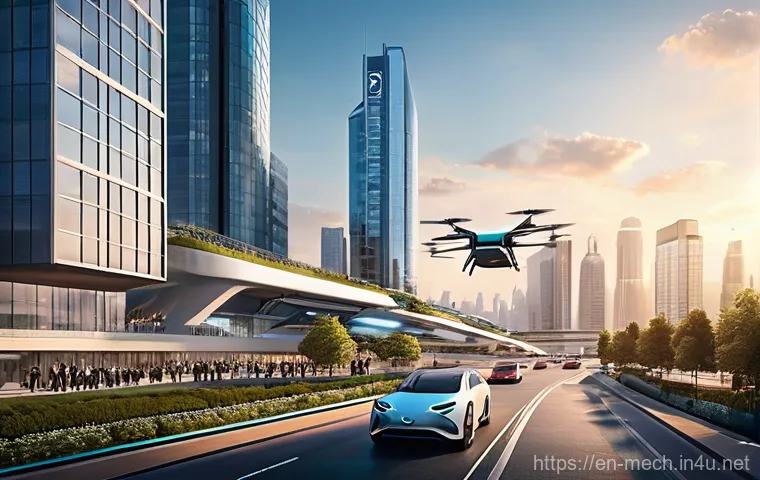 기계공학 항공기설계 - **Prompt:** A group of diverse, enthusiastic engineers, both male and female, stand proudly beside a...