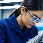 기계공학 기계가공시스템 - **Precision Engineering: The Unseen Artistry**
A close-up, highly detailed shot within a meticul...