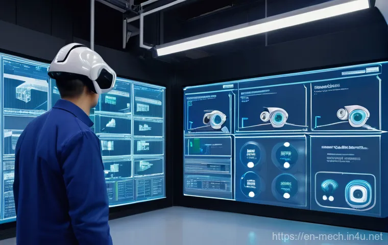 기계공학 기계가공시스템 - **Precision Engineering: The Unseen Artistry**
    A close-up, highly detailed shot within a meticul...