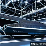 기계공학 복합재료 - **Prompt:** A high-definition, realistic image showcasing the interior of a cutting-edge aerospace m...