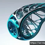 기계공학 최적화기법 - **Prompt: Futuristic Generative Design Process**
"A visually striking 3D render illustrating the...